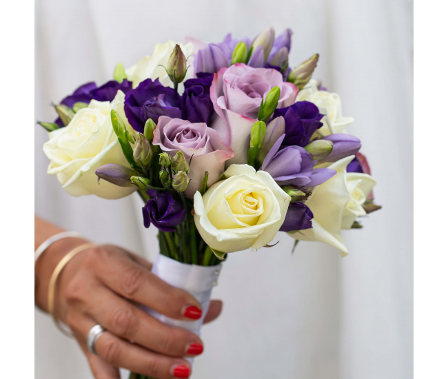 achat bouquet de mariée en ligne - Bouquet de mariée Anna