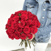 Bouquet de roses rouges sur mesure