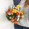 Bouquet sec orange