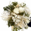 Bouquet sec blanc