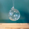 Boule en verre à suspendre (diam. 8cm)