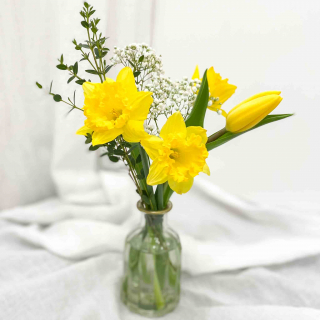 Bouquet Arcachon + vase