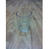 Contenant plastique transparent (12cm x 14cm)