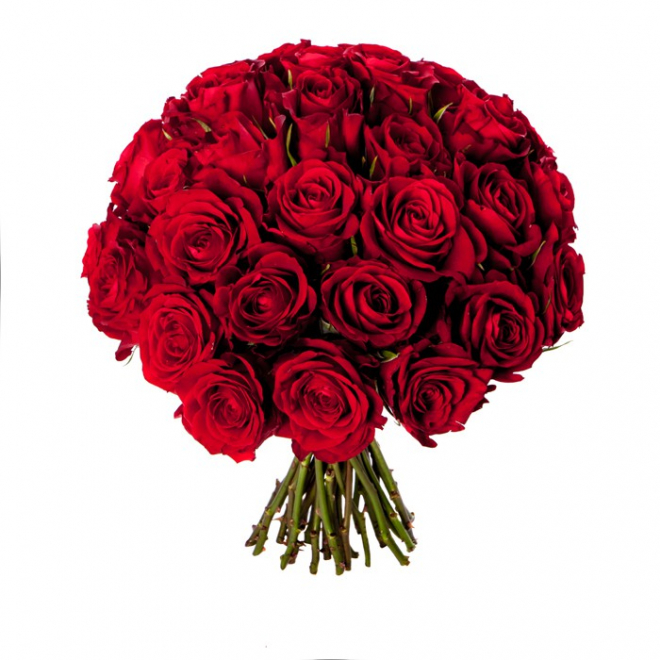 Bouquet 30 roses rouges - Livraison fleurs