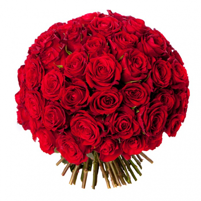 Le Saint Valentin (101 roses rouges)