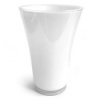 Vase blanc - vase plastique incassable - France Fleurs